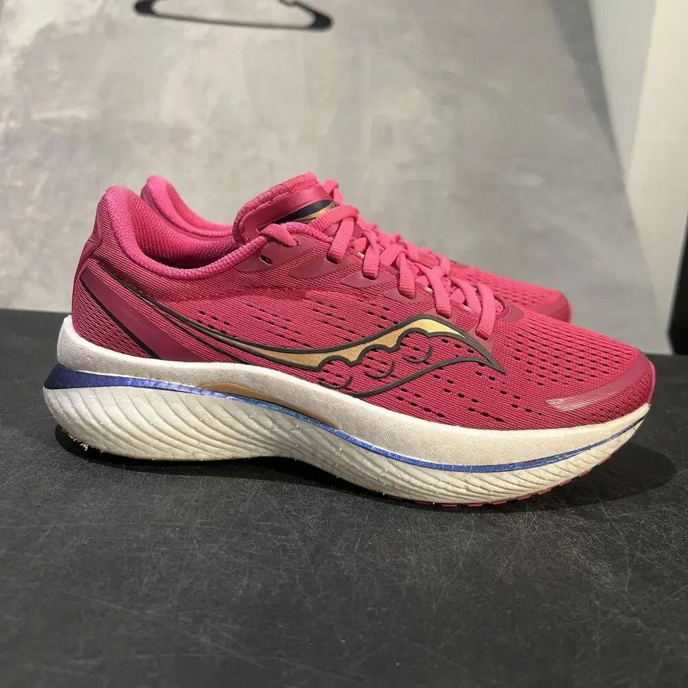 Saucony Endorphin Speed 3 Shoes Womens Size 9 Pink Running Sneakers Athletic